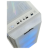 Thunder Furor Next Level TGC-225w ARGB ATX Case – White – 3 ARGB Fans Pre-Installed