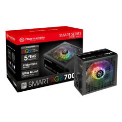 Thermaltake Smart RGB 700W 80 PLUS Standard Certified Power Supply (SRP-0700NHSAW)