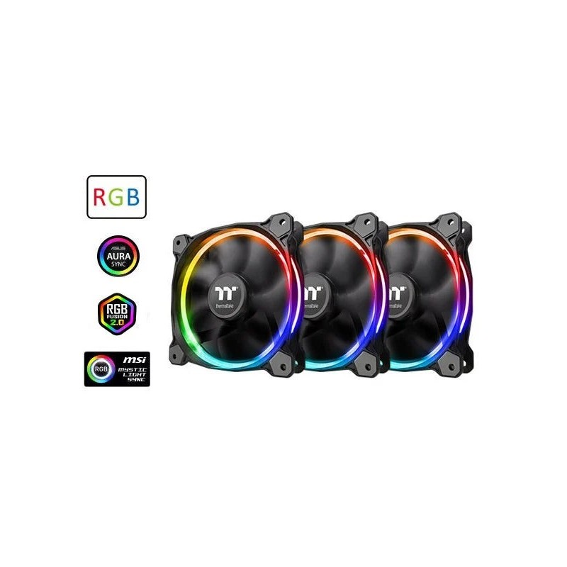 Thermaltake Riing 12 LED RGB Radiator Fan Sync Edition (3-Fan Pack)