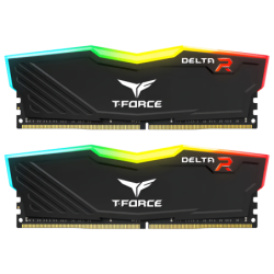 TeamGroup T-Force Delta RGB 16GB 3600MHz C18 DDR4 DRAM Desktop Memory - Black