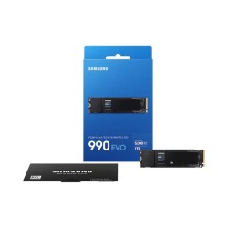 Samsung 990 EVO 1TB NVMe™ M.2 SSD – PCIe Gen 4.0 x4 / Gen 5.0 x2, High-Speed Storage