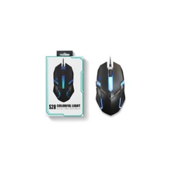 S28 RGB Gaming Wired Mouse  Precision Control with Dynamic Lighting