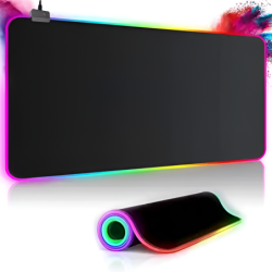 RGB Gaming Mouse Pad Non-Slip Rubber Base, 250 × 350 × 4 mm – COD