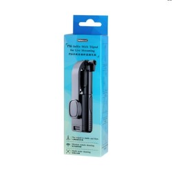 Remax P16 Black Selfie Stick Tripod for Live Streaming