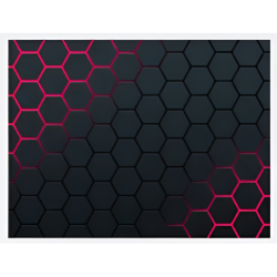 Q1 3D Style Mouse Pad 250 × 300 × 3 mm Smooth Micro-Fibre Surface, Anti-Slip Rubber Base