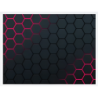 Q1 3D Style Mouse Pad 250 × 300 × 3 mm Smooth Micro-Fibre Surface, Anti-Slip Rubber Base