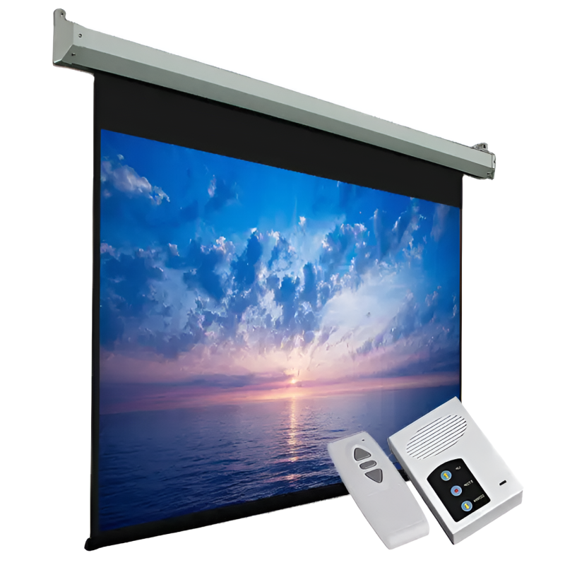 Projector Screen 150 inch Electric Mortorised 8x10 Feet 4:3MW Speed-X