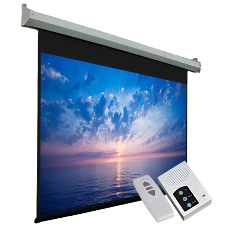 Projector Screen 150 inch Electric Mortorised 8x10 Feet 4:3MW Speed-X