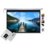 Projector Screen 120 inch Electric Motorised 6x8 Feet 4:3MW Speed-X