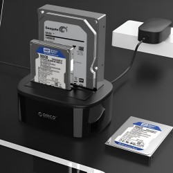 ORICO 6228US3-C Dual-Bay HDD/SSD Dock – Offline Clone Function