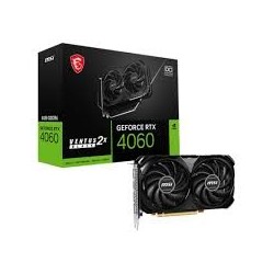 MSI RTX 4060 VENTUS 2X BLACK 8G OC – DLSS 3 Support