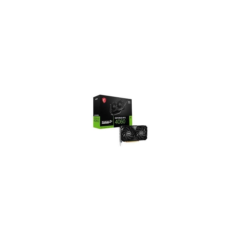 MSI RTX 4060 VENTUS 2X BLACK 8G OC – DLSS 3 Support