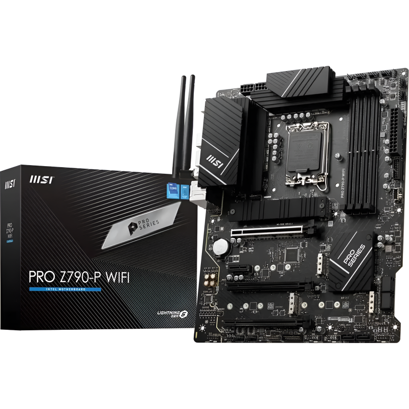 MSI Pro Z790-P Wifi DDR5 Intel 12/13/14th Gen ATX Motherboard