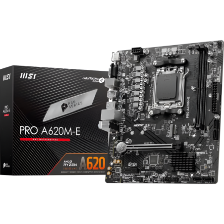 MSI PRO A620M-E AM5 mATX Motherboard