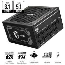 Msi MAG A1000GL Power Supply Unit