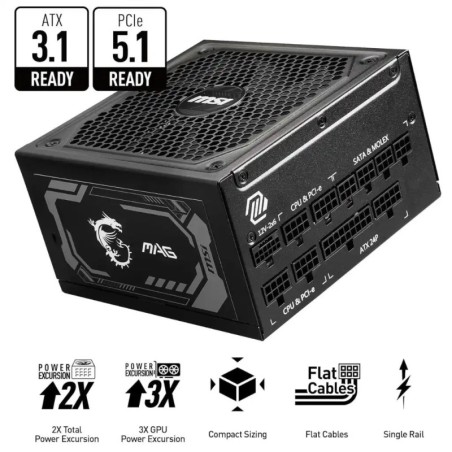 Msi MAG A1000GL Power Supply Unit