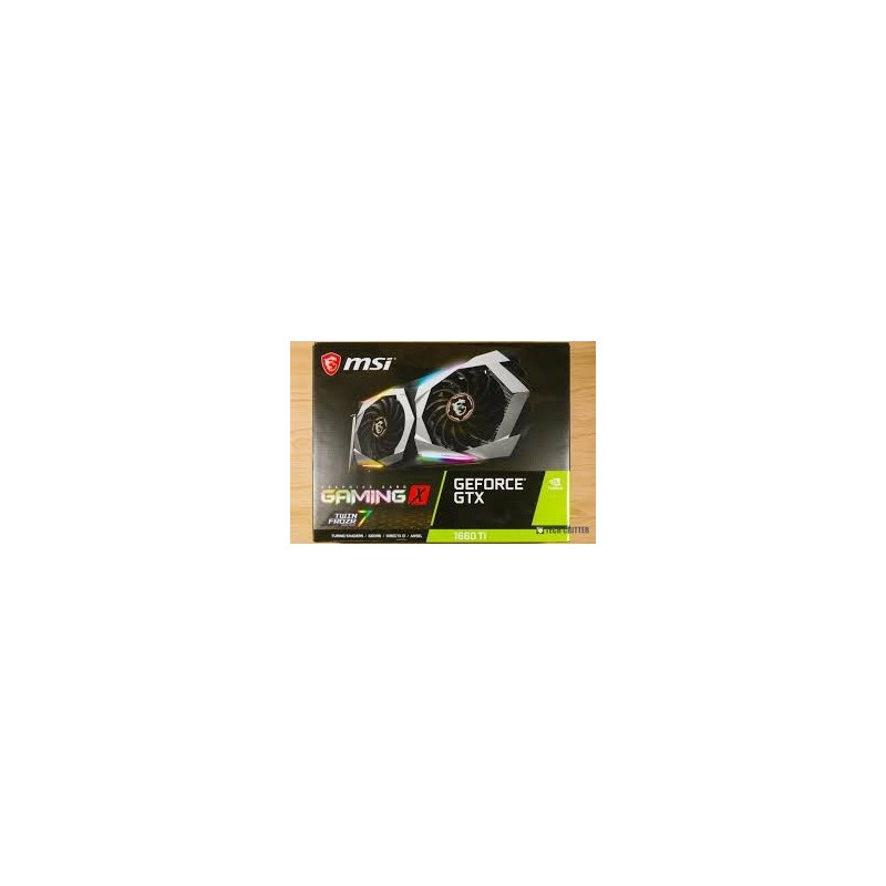 MSI GeForce GTX 1660 Ti GAMING X 6G Graphics Card (USED)