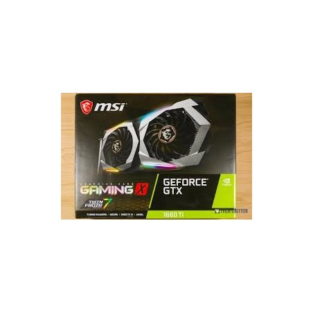 MSI GeForce GTX 1660 Ti GAMING X 6G Graphics Card (USED)