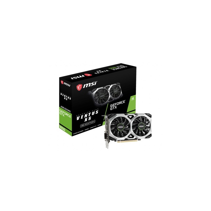 MSI GeForce GTX 1650 Ventus XS 4G OC Dual Fan Graphics Card