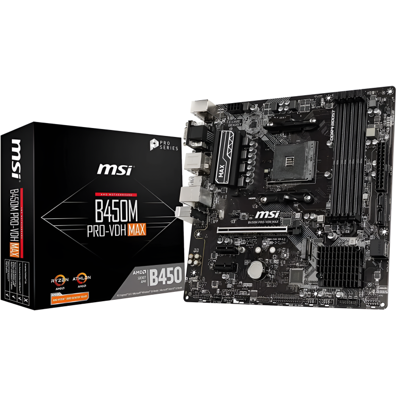 MSI B450M Pro-VDH  Motherboard (USED)