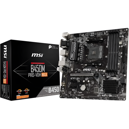 MSI B450M Pro-VDH  Motherboard (USED)