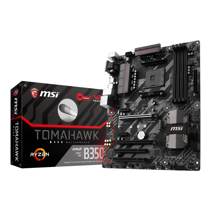 MSI B350 TOMAHAWK - Motherboard  (USED)