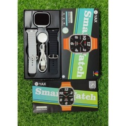 YAX 32 Ultra 2 Smartwatch 49 mm Titanium-Ceramic, 2 Straps, Wireless Charging