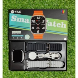YAX 32 Ultra 2 Smartwatch 49 mm Titanium-Ceramic, 2 Straps, Wireless Charging