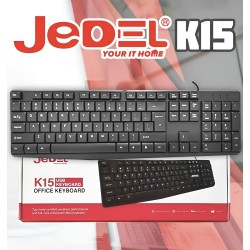 JEDEL K15 USB Wired Office Keyboard