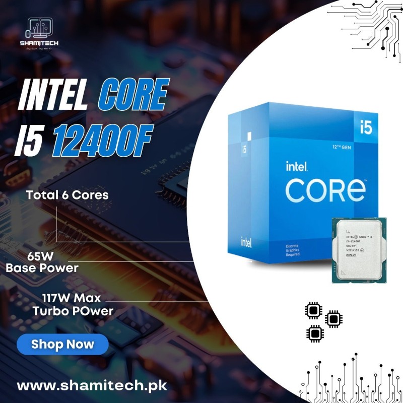 Intel Core i5-12400F 12th Gen 6-Core Processor