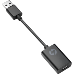 HP BRANDED USB to Type C Female Adapter