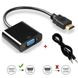 HDMI to VGA Converter WITH AUX