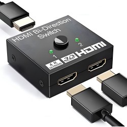 HDMI Bi-Directional Dual Function Switch and HDMI Splitter