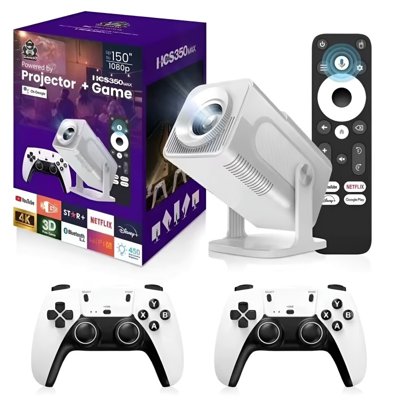 HCS350max Smart Projector 1080P Pakistan | 2K Gaming |