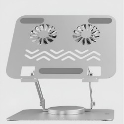 HAWK L018 Adjustable 360 Laptop Cooling Stand With Dual Fans