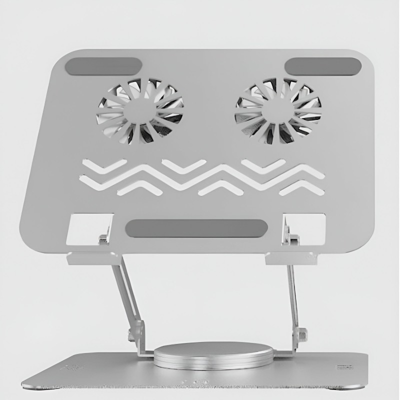 HAWK L018 Adjustable 360 Laptop Cooling Stand With Dual Fans
