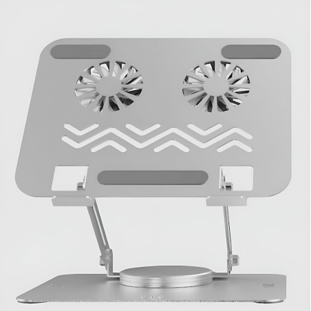 HAWK L018 Adjustable 360 Laptop Cooling Stand With Dual Fans