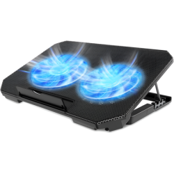 HAWK 211 laptop 2 Fan cooling Pad Ergonomic Cooling Pad