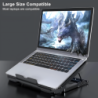 HAWK 211 laptop 2 Fan cooling Pad Ergonomic Cooling Pad