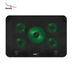HAWK 069 laptop 5 Fan cooling Pad Ergonomic Cooling Pad