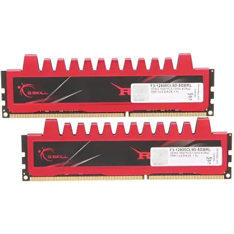G.SKILL Ripjaws Series 8GB (2 x 4GB) 240-Pin DDR3 SDRAM DDR3 1600 (PC3 12800) Desktop Memory Model (F3-12800CL9D-8GBRL)