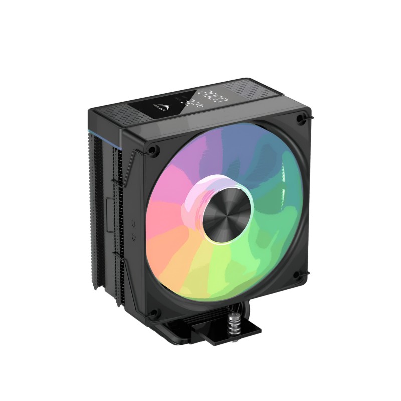 Fusion-DGT Digital CPU Cooler | 6 Heat Pipe High-Performance Cooling