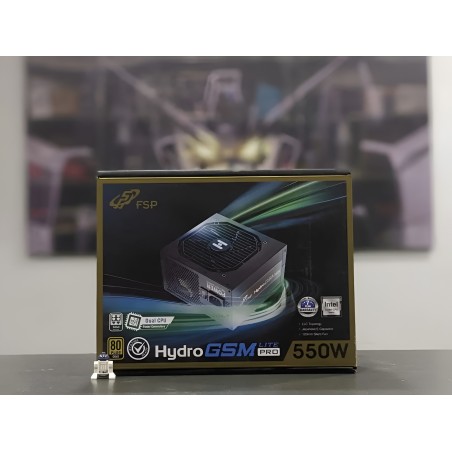 FSP Hydro GSM Lite PRO 550W 80 Plus® Gold Sami-Modular Power Supply