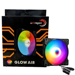 eDragon Glow Air static RGB Fan – Single Fan