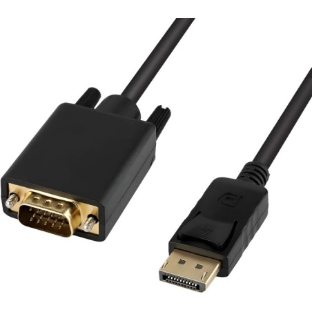 Display Port to VGA Video Cable Male to Male