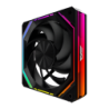 DarkFlash INF 32 ARGB Fans 3-in-1 Pack – Black | RGB PC Cooling