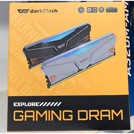DarkFlash Explore DDR5 32GB (2x16GB) 6000MHz ARGB White RAM