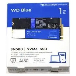 WD Blue SN580 1TB Gen4 M.2 NVMe SSD – High-Speed Storage Solution