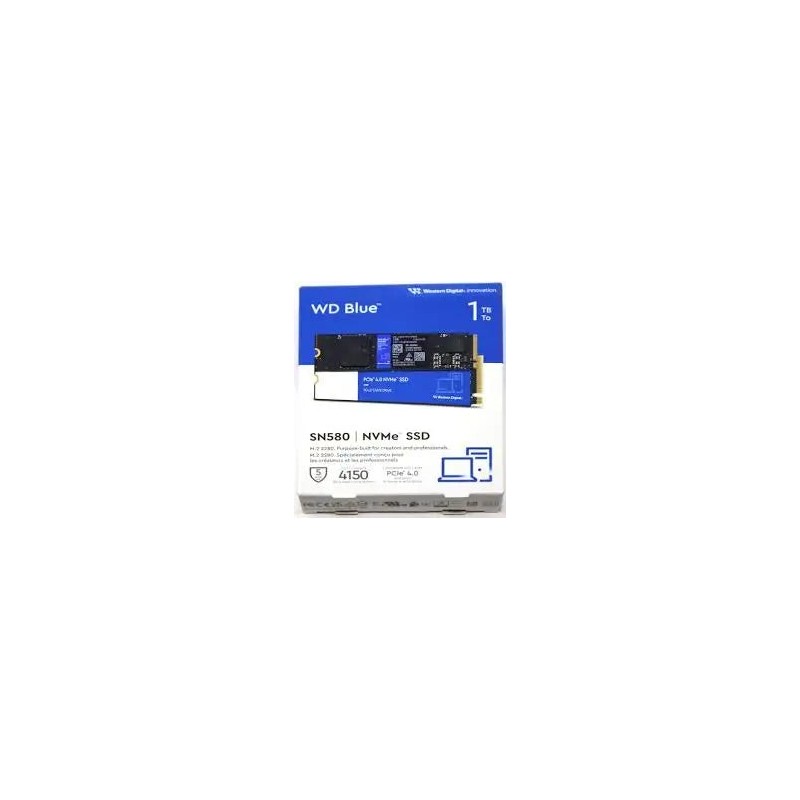 WD Blue SN580 1TB Gen4 M.2 NVMe SSD – High-Speed Storage Solution