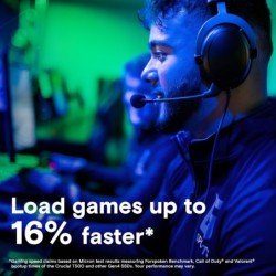 Crucial T500 Pro PCIe Gen4 NVME M.2 SSD 4TB | Ultra-Fast Storage